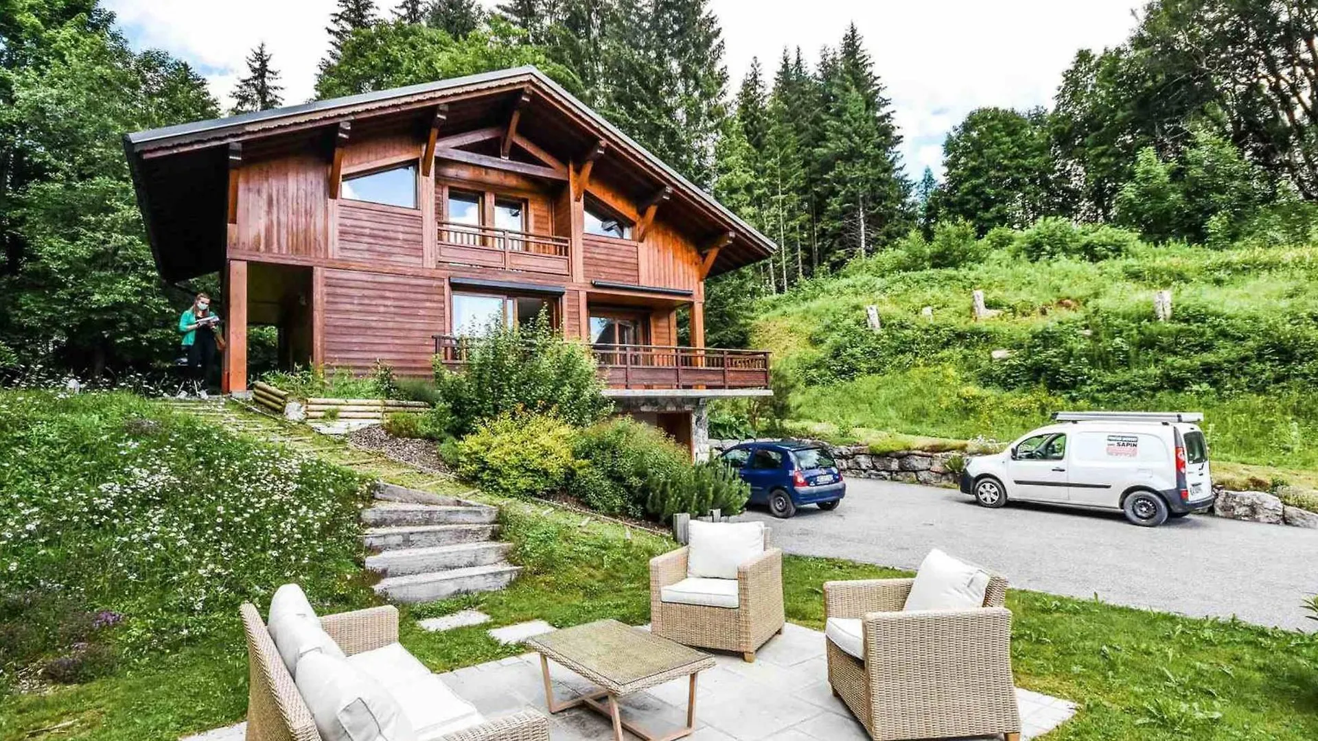 Chalet Familial Confortable 7 Pers, 800M Des Pistes, Terrasse, Parking, Wifi, Equipements Modernes - Fr-1-685-77 Les Gets
